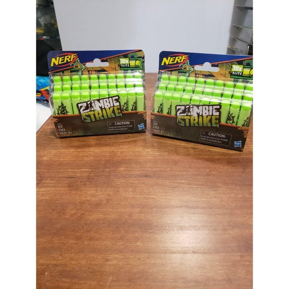 Nerf Zombie Strike Darts 30x 2 refills 60 total New In Box - Picture 1 of 1